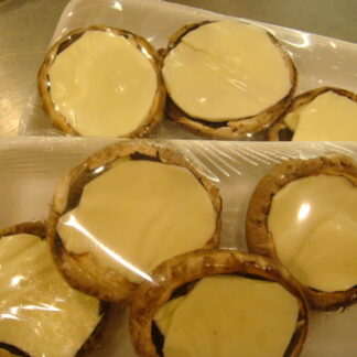 Portobello Mushroom with Cheese (3s)