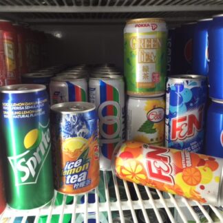 Chilled Canned Soft Drinks